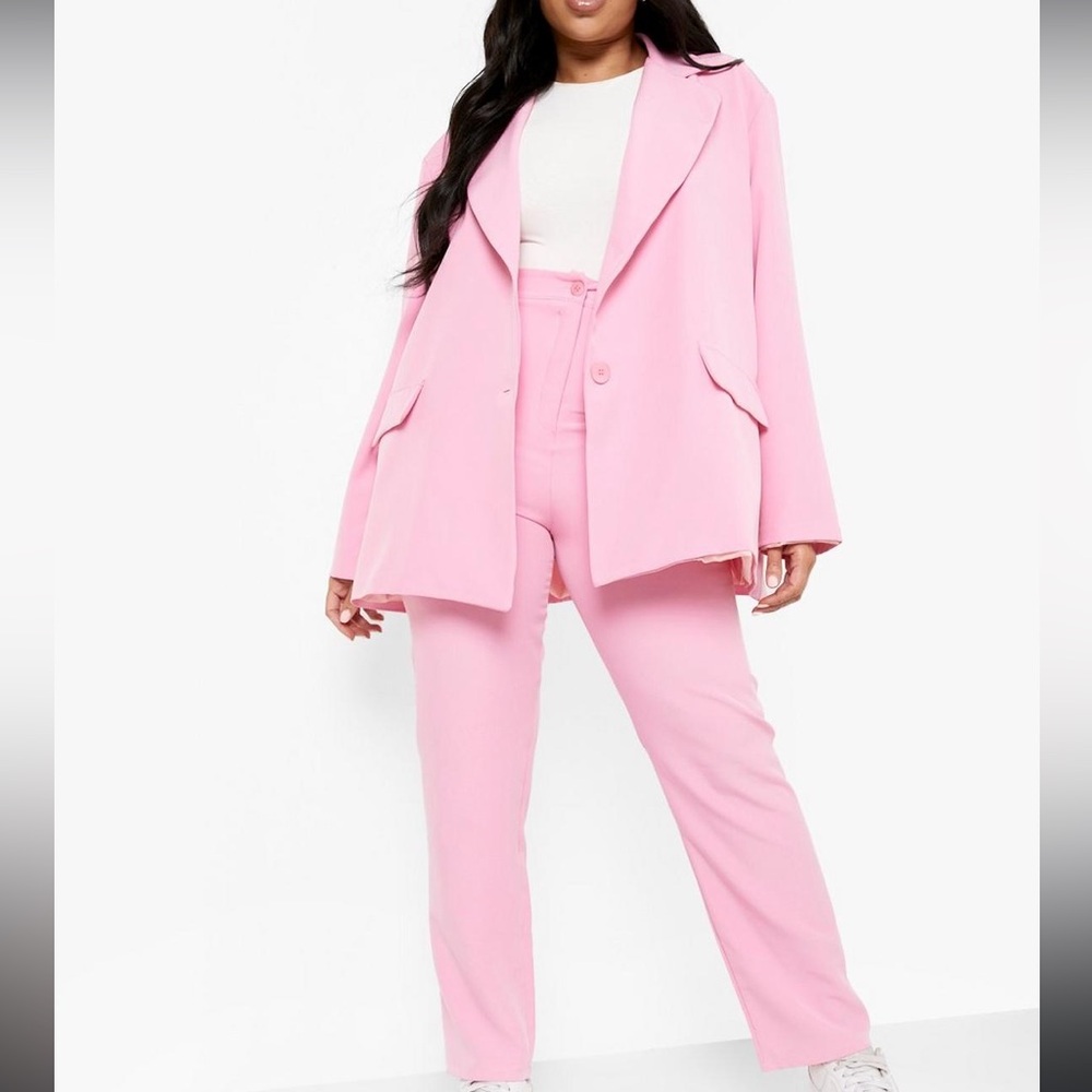 Pink suit